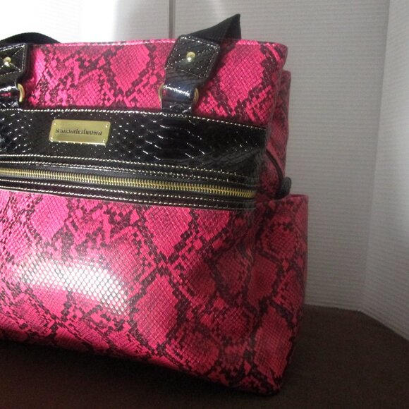 NWT - Samantha Brown Fuchsia Travel Tote - Picture 7 of 7
